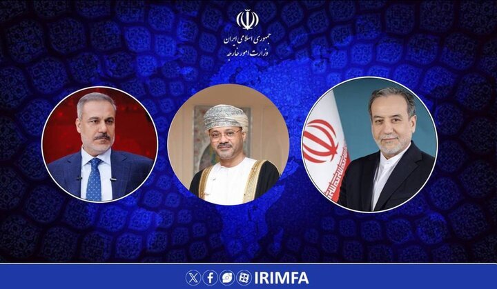 گفت‌وگوی تلفنی وزیر امور کشورمان و با وزرای امور خارجه عمان و ترکیه